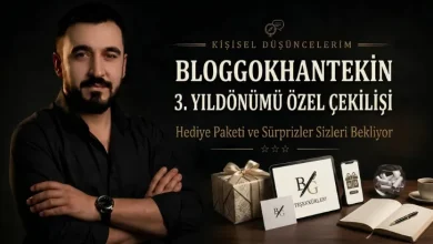 Bloggokhantekin 3. Yıla Özel Çekiliş