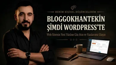 Bloggokhantekin Artık Wordpress'te
